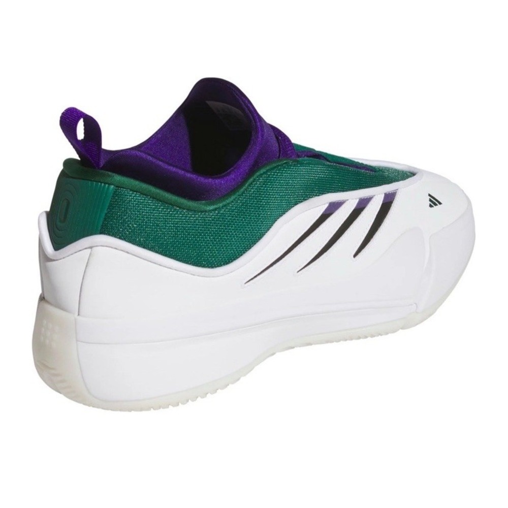 Adidas Dame 9 Low White Men's Size US 12 Sneakers Basketball NEW Shoes - Picture 2 of 9